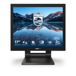 Philips 172B9T 00 Monitor PC 43,2 cm (17") 1280 x 1024 Pixel SXGA LCD Touch screen Capacitivo Nero