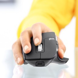 Logitech MX Master 3 Mouse Wireless Avanzato, Ricevitore Bluetooth o USB 2,4 GHz, Scorrimento ‎Ultrarapido, 4000 DPI Qualsiasi
