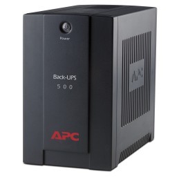 APC Back-UPS gruppo di continuità (UPS) A linea interattiva 0,5 kVA 300 W 3 presa(e) AC