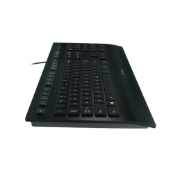 Logitech K280E Pro f  Business tastiera USB QWERTY Italiano Nero