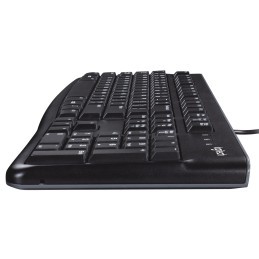 Logitech Desktop MK120 tastiera Mouse incluso USB AZERTY Belga Nero