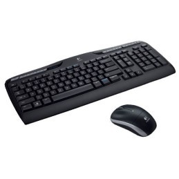 Logitech Wireless Combo MK330 tastiera Mouse incluso RF Wireless QWERTY Inglese Nero