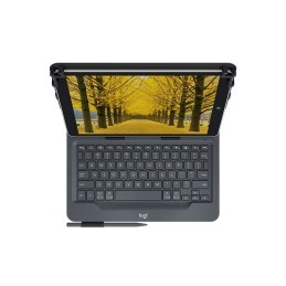 Logitech Universal Folio with integrated keyboard for 9-10 inch tablets Nero Bluetooth Danese
