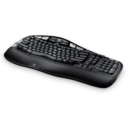 Logitech Wireless Keyboard K350 tastiera RF Wireless QWERTZ Tedesco Nero