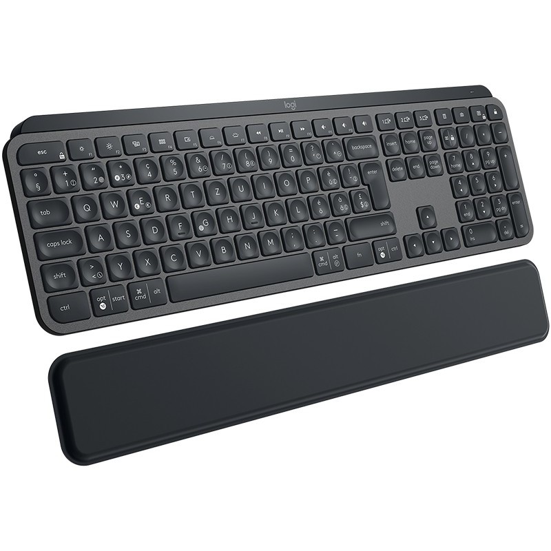 Logitech MX Keys Plus tastiera RF senza fili + Bluetooth QWERTZ Svizzere Grafite