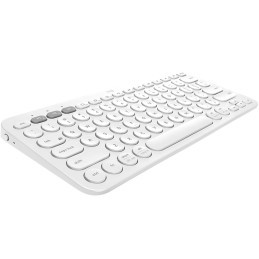 Logitech K380 Multi-Device tastiera Bluetooth QWERTY US International Bianco
