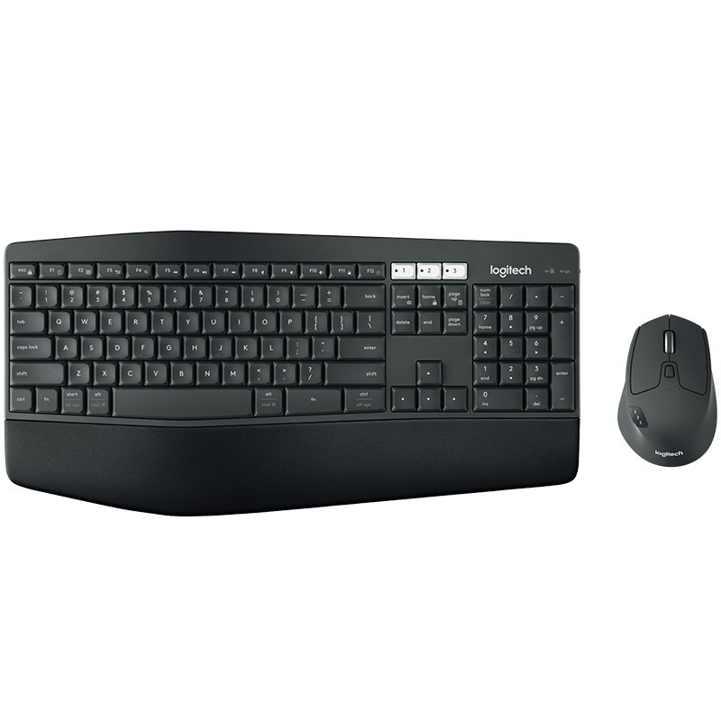 Logitech MK850 Performance Wireless Keyboard and Mouse Combo tastiera Mouse incluso RF senza fili + Bluetooth QWERTY Russo Nero