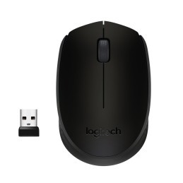 Logitech M171 Mouse Wireless, 2.4 GHz con Mini Ricevitore USB, Rilevamento Ottico, Durata ‎Batteria Fino a 12 Mesi, Mouse