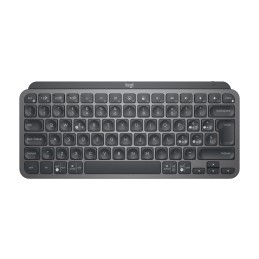 Logitech MX Keys Mini Tastiera Illuminata Wireless, Minimal, Compatta, Bluetooth, Retroilluminata, USB-C, Compatibile con Apple